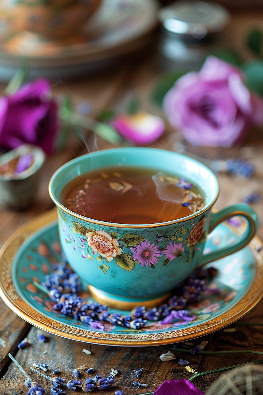 Savon botanique: Thé Lavande Bergamote (Earl Grey)