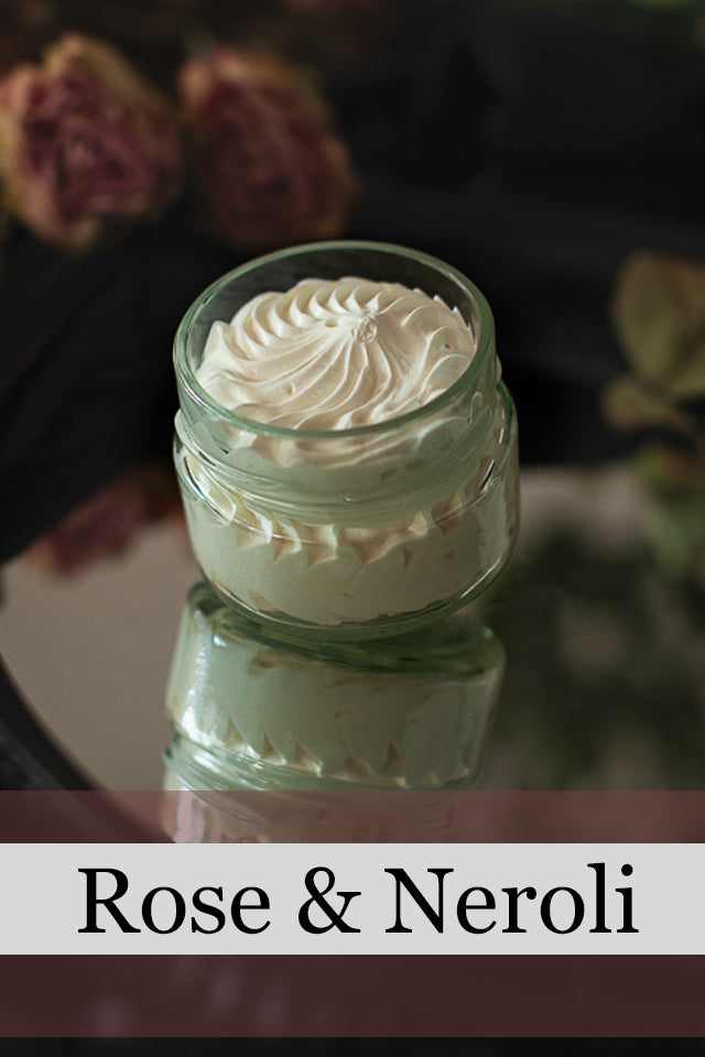 Whipped body butter: Rose Neroli