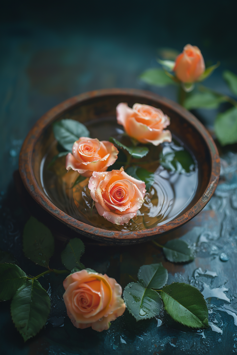 Sel de bain moussant: Rose Neroli