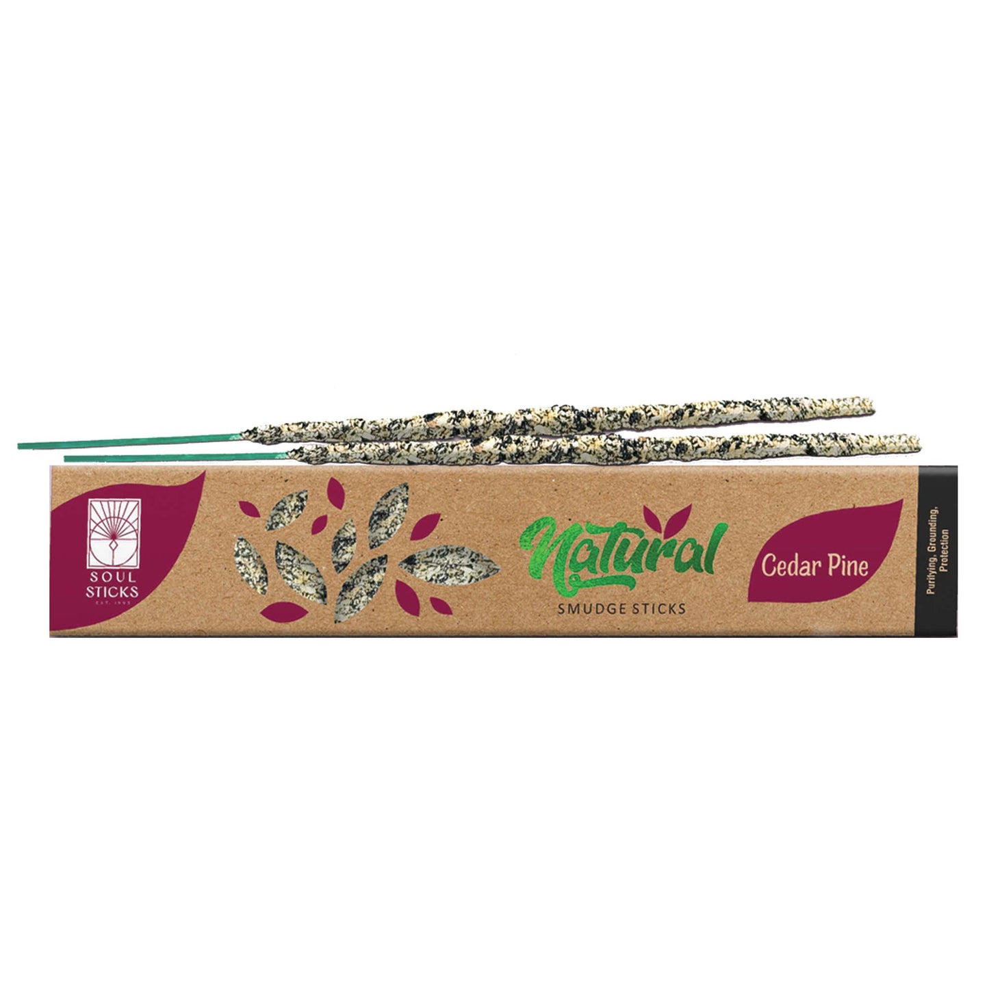 Natural cedar pine incense sticks