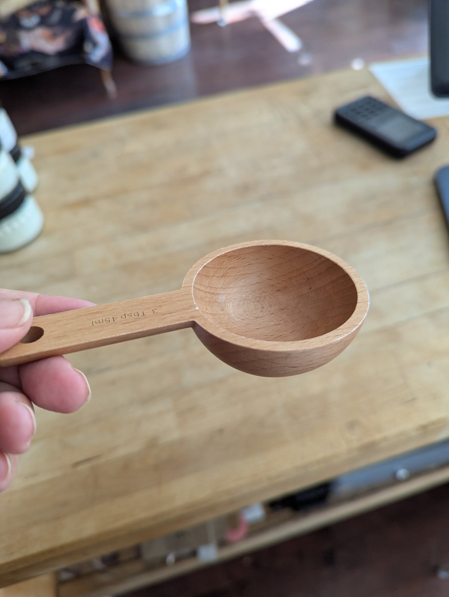 Wooden spoon