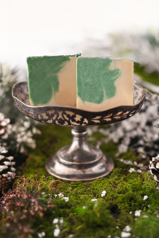 Savon artisanal: Eucalyptus et Basilic