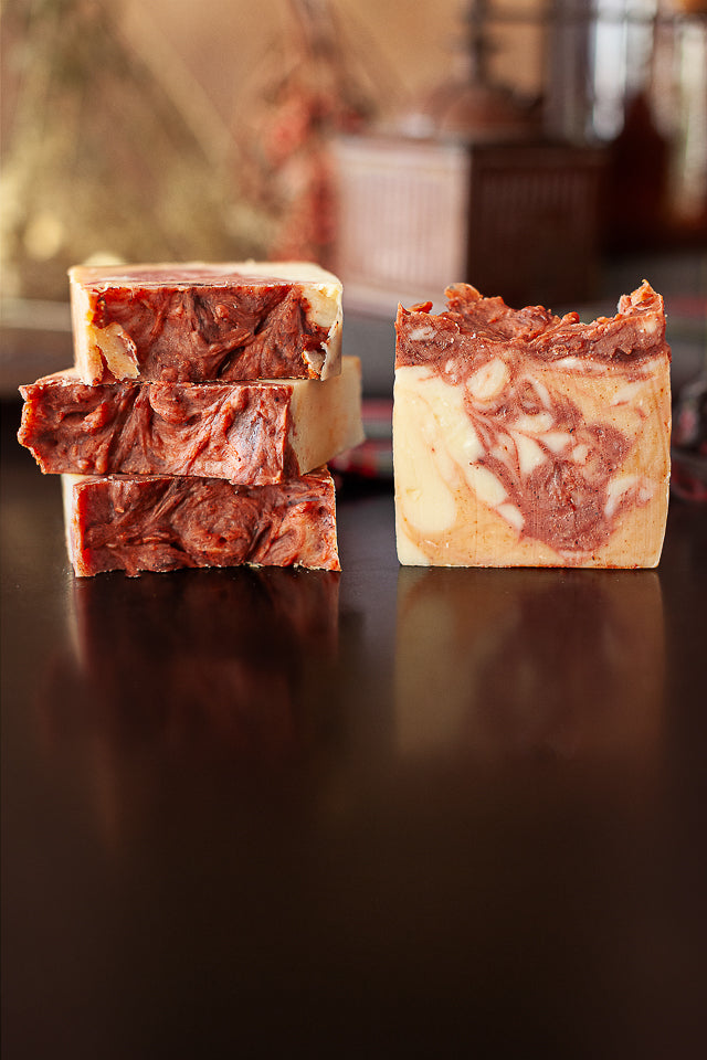 Savon artisanal + 🍎 : Tarte aux pommes