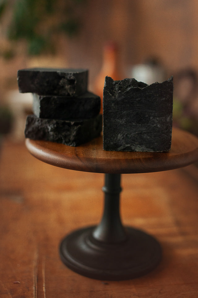 Handmade soap: Drow (Activated charcoal)