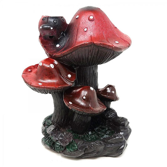 Mushroom Backflow Incense Burner for Cones