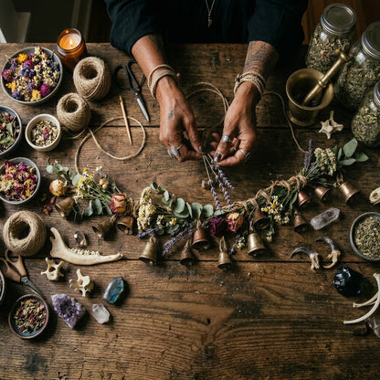 Craft Coven Workshop: Summer Solstice | Litha 🌞 Solstice Garland June 19
