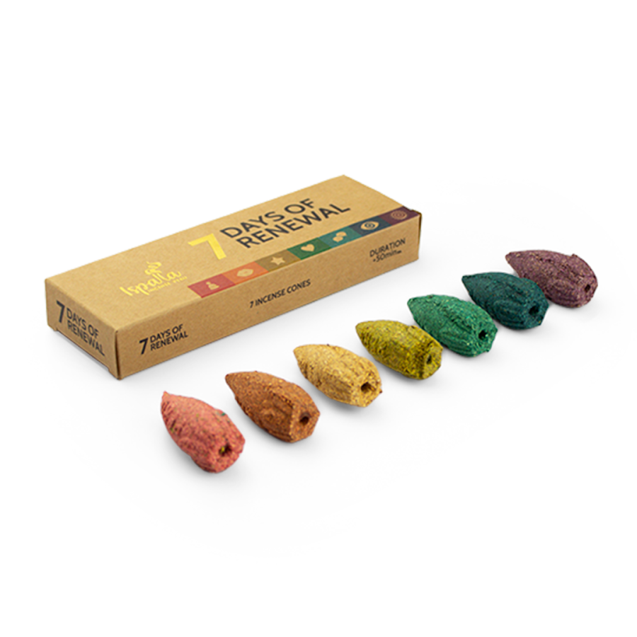 Ispalla - 7 Days of Renewal Incense Cones