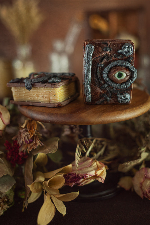 Fancy Soaps: Personalized Grimoire &amp; Tome / Custom soap