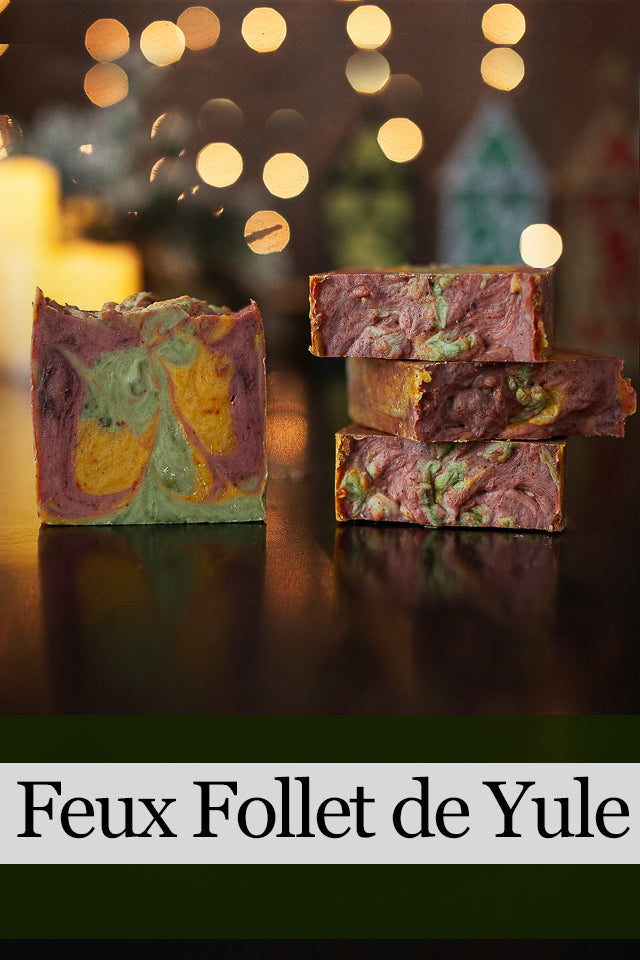 Feux Follet de Yule: Handmade soap