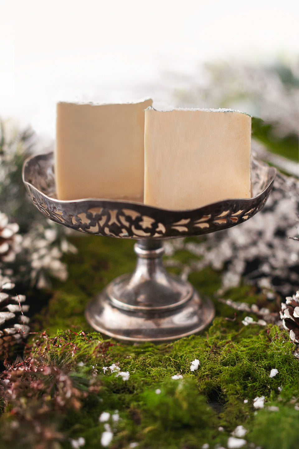Handmade Soap: Snow