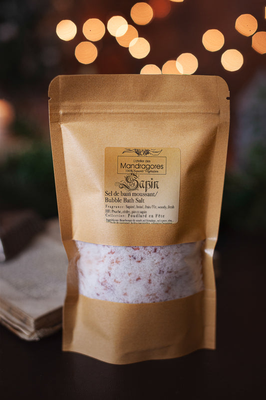 Bubble Bath Salt: Holiday Tree