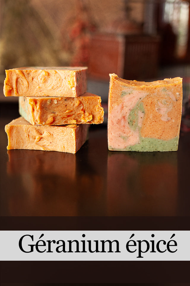 Spicy Geranium: Handmade Soap