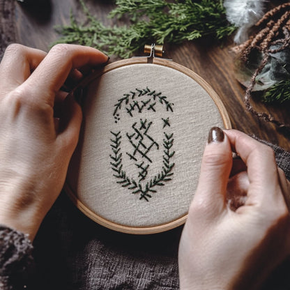 Atelier Craft Coven: Imbolc 🌱🕯️Broderie de Sigil