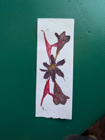 Botanical bookmarks (plantable)
