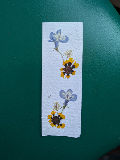 Botanical bookmarks (plantable)