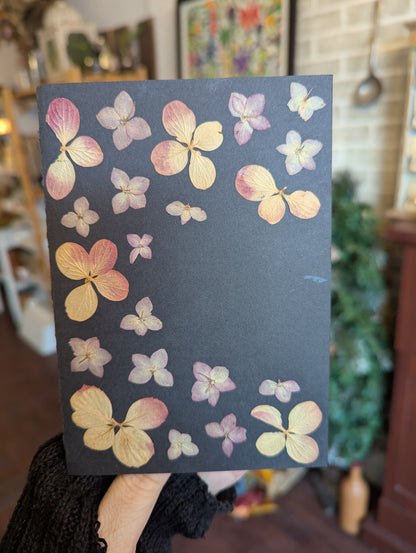 Botanical Greeting Card - Pressed Flowers