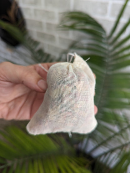 Reusable cotton bag.