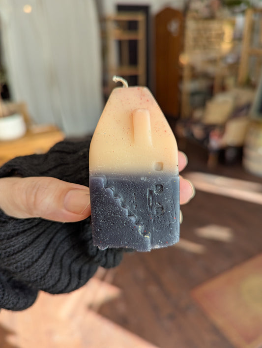 Bougie de cire d'abeilles: Fantaisie