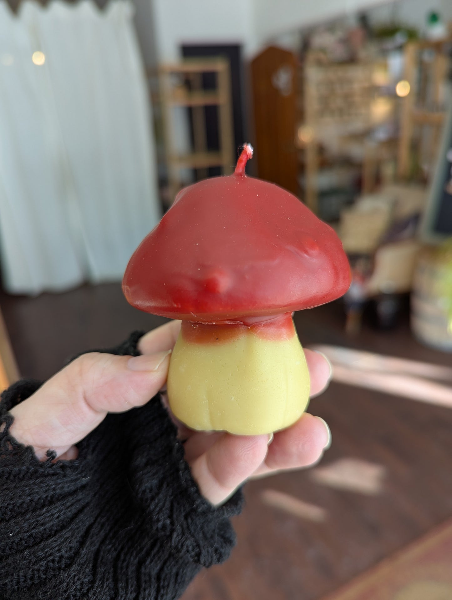 Bougie de cire d'abeilles: Champignon