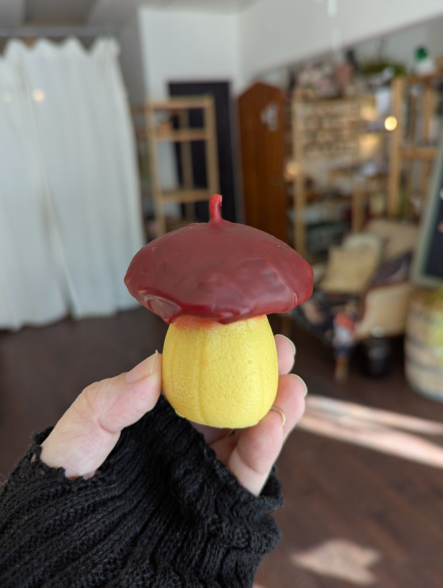 Bougie de cire d'abeilles: Champignon