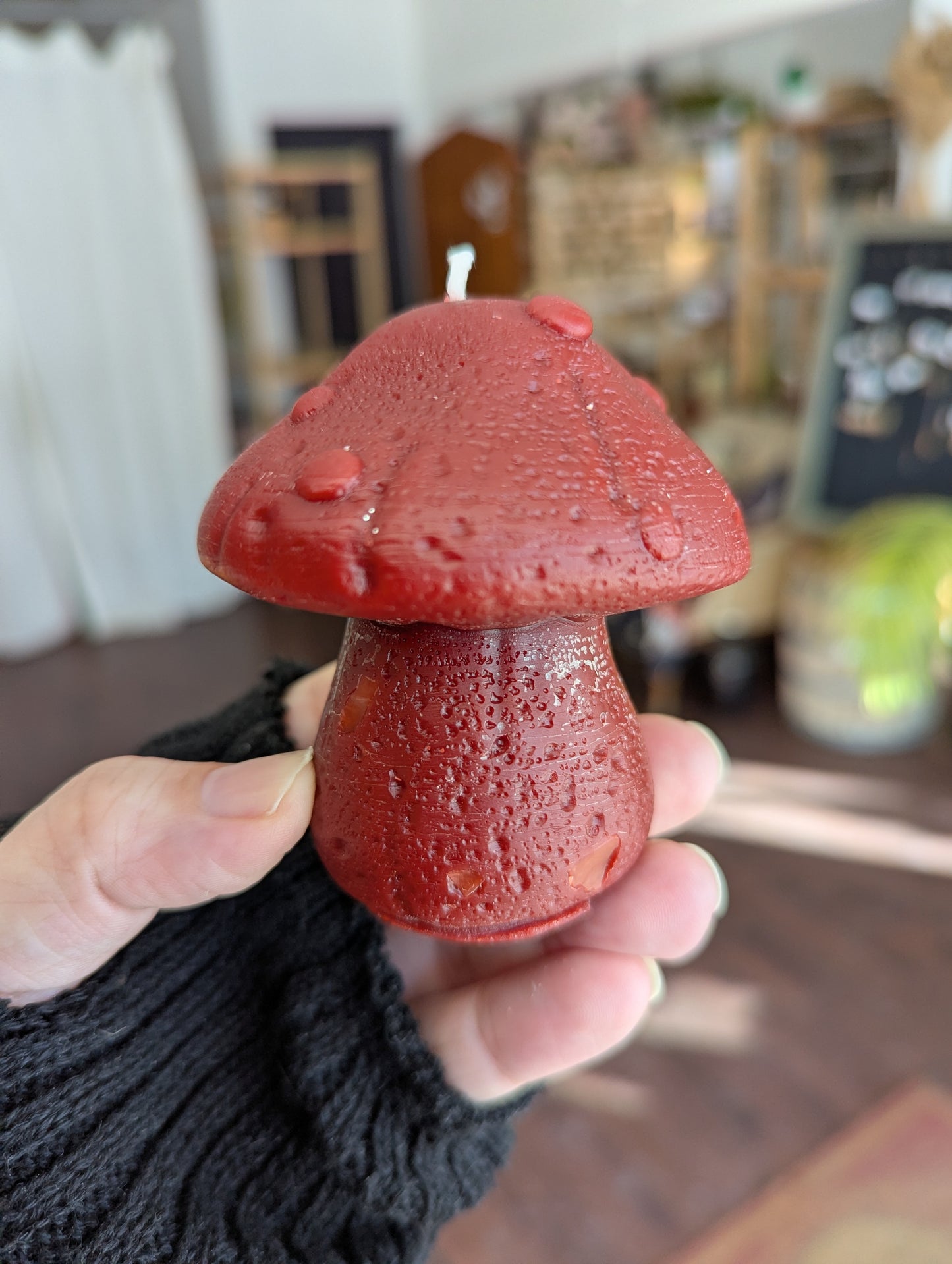 Bougie de cire d'abeilles: Champignon