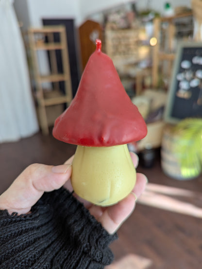 Bougie de cire d'abeilles: Champignon