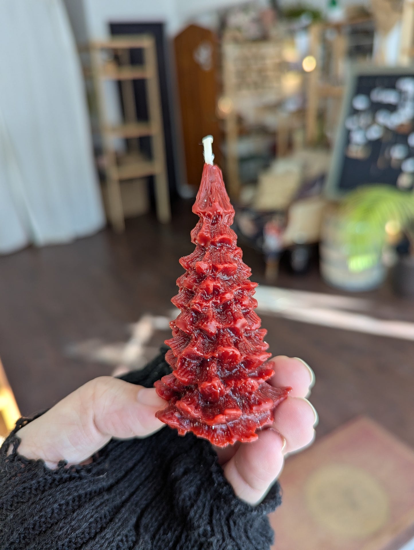 Bougie de cire d'abeilles: Sapin