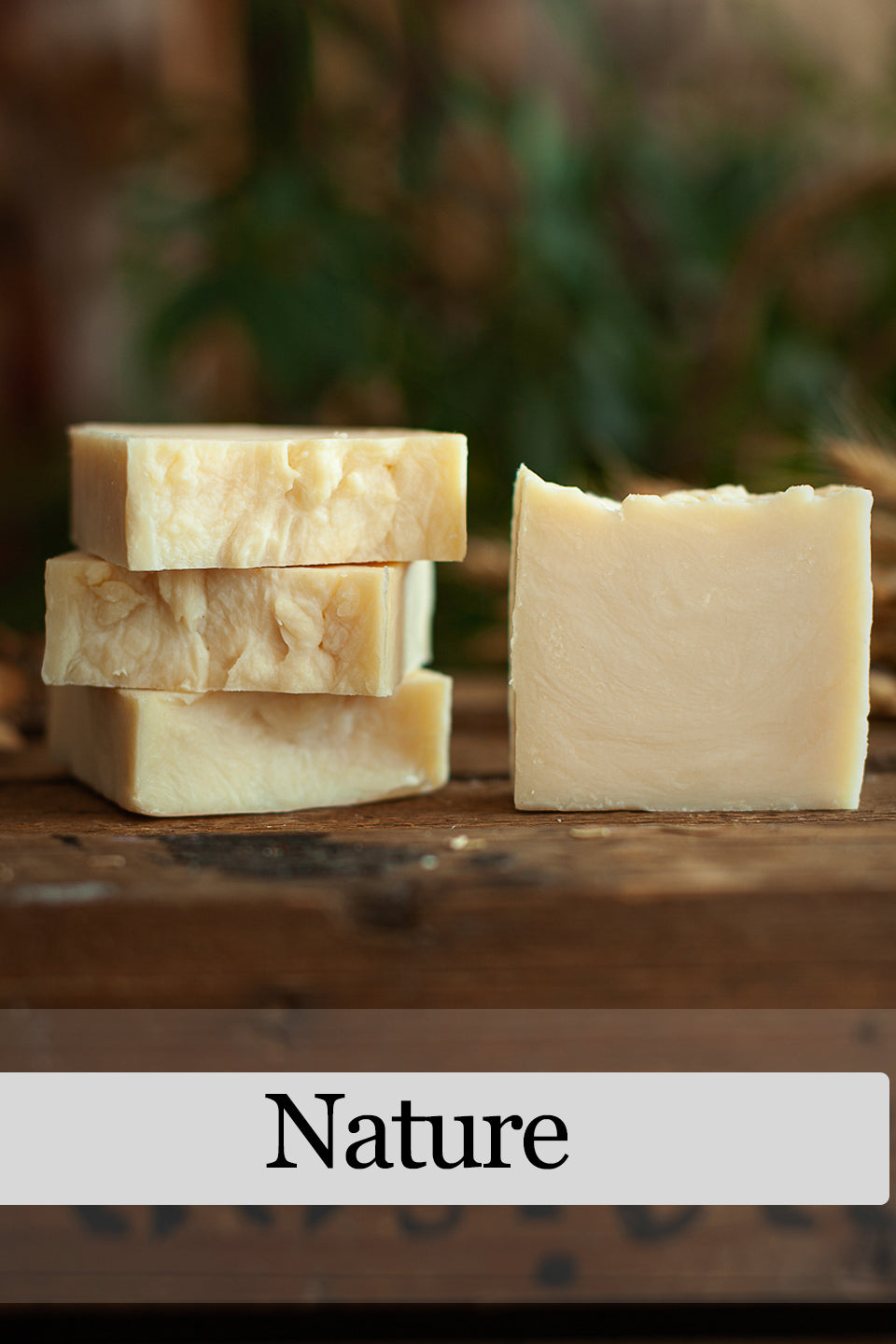 Handmade soap: Nature