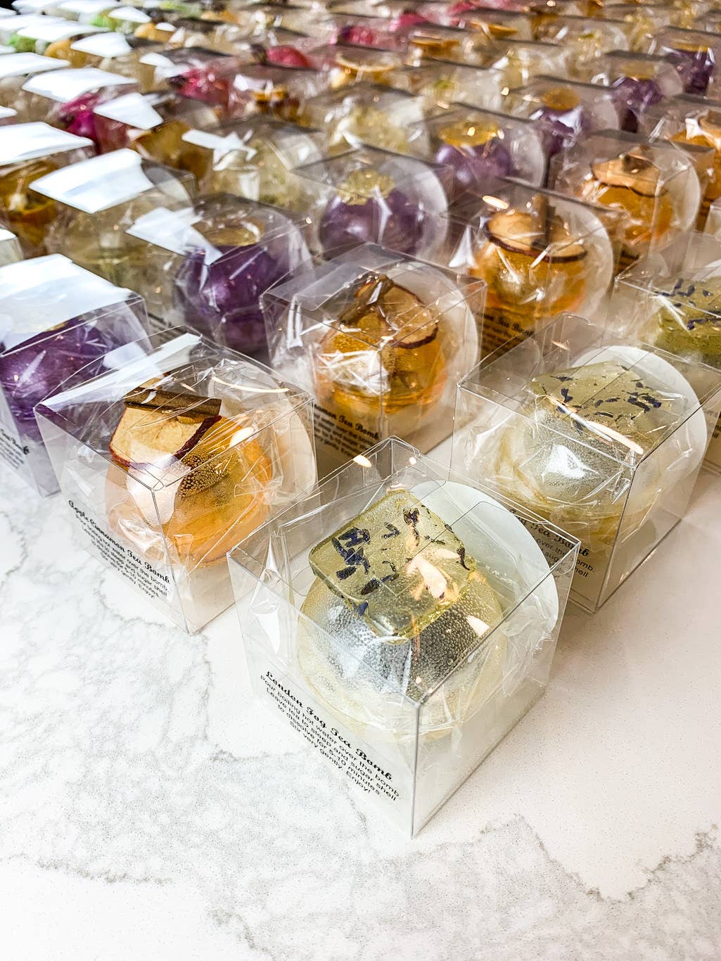 Bombe à thé Earl Grey Rose