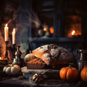 Sweet morning of Samhain: Exfoliating artisanal soap