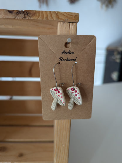 Earrings: Rocksand