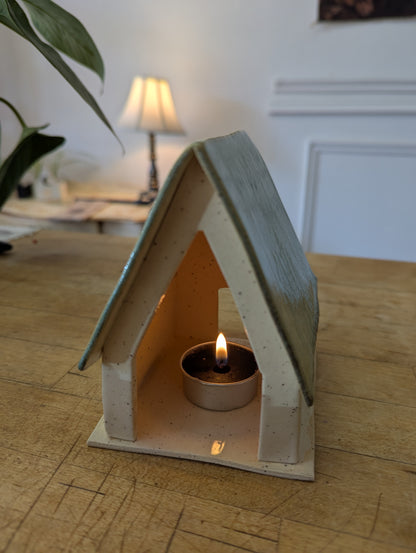 Decorative sandstone cottage