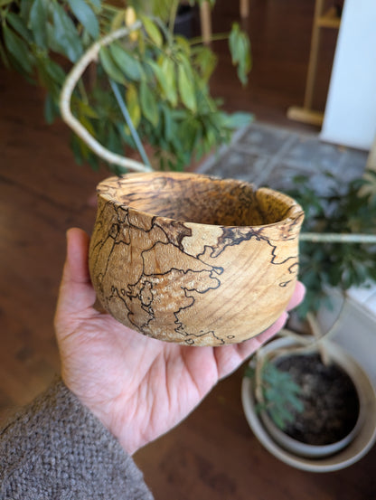 Bol d'offrandes en bois