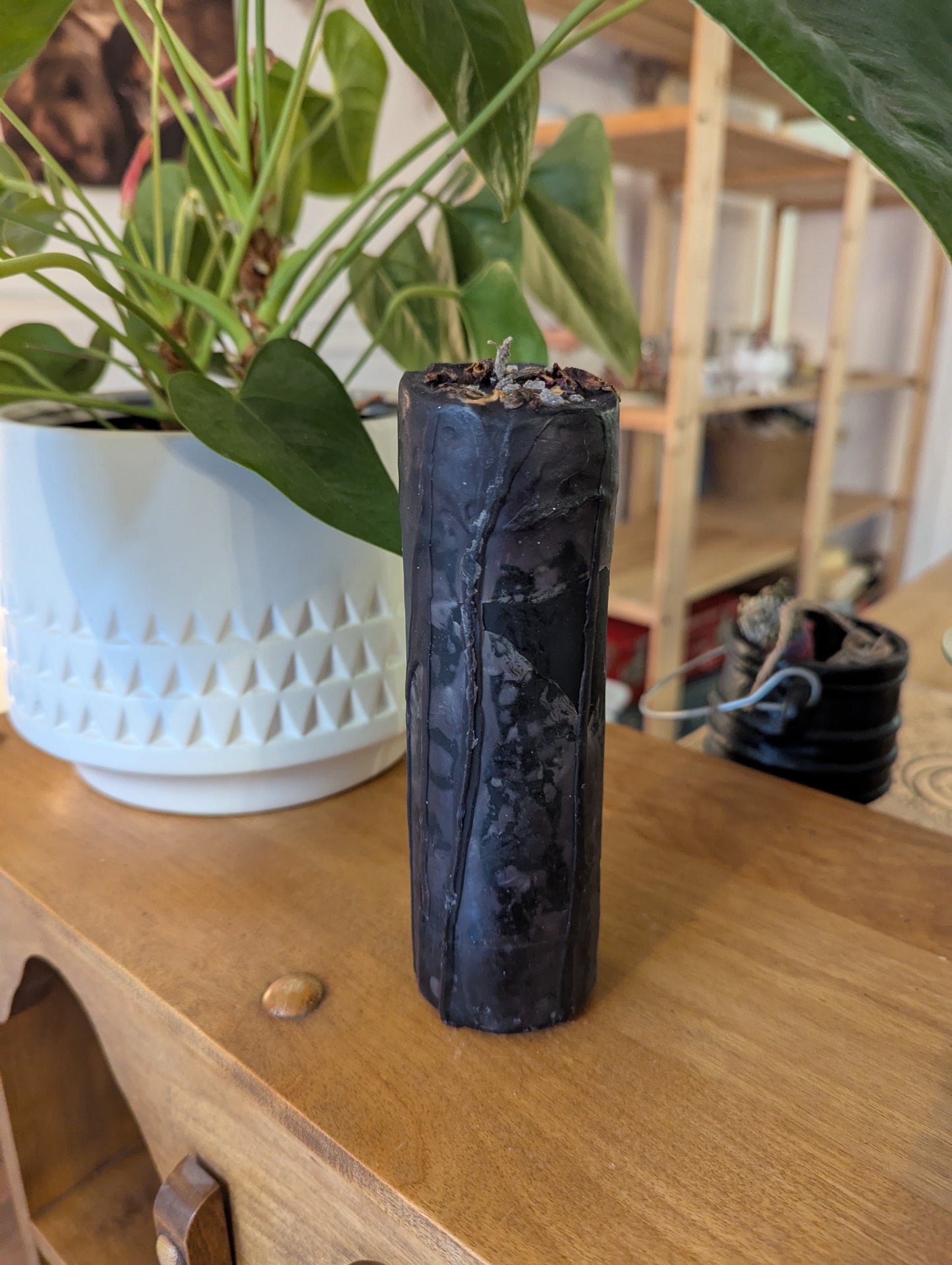 Bougie de cire d'abeilles: pillier