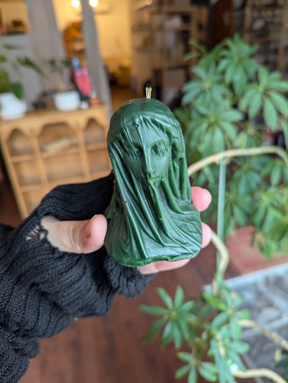 Bougie de cire d'abeilles: Voilage