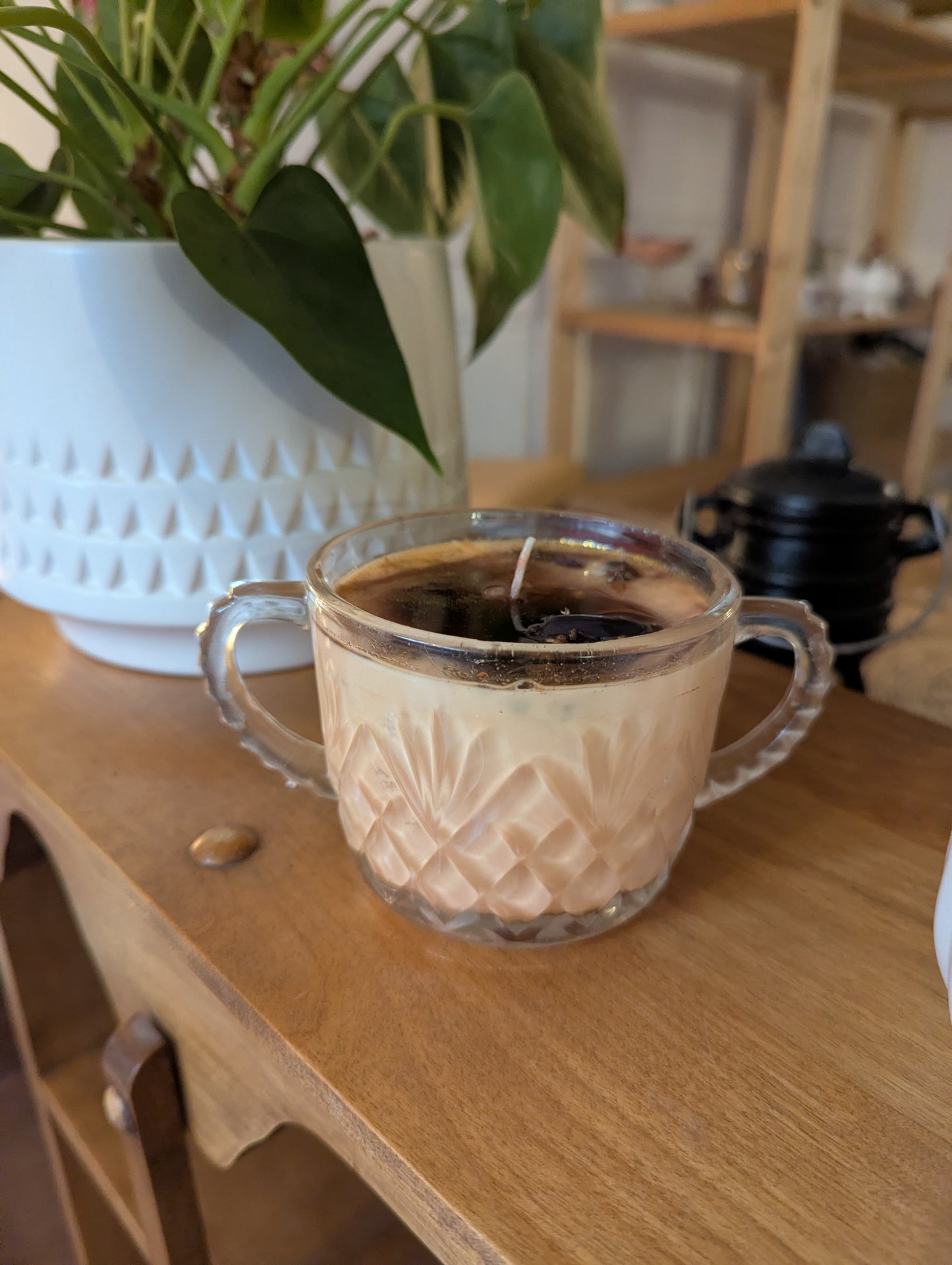 Bougie de soya | Ambre et Pêche