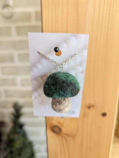 Collier long champignon / Unique