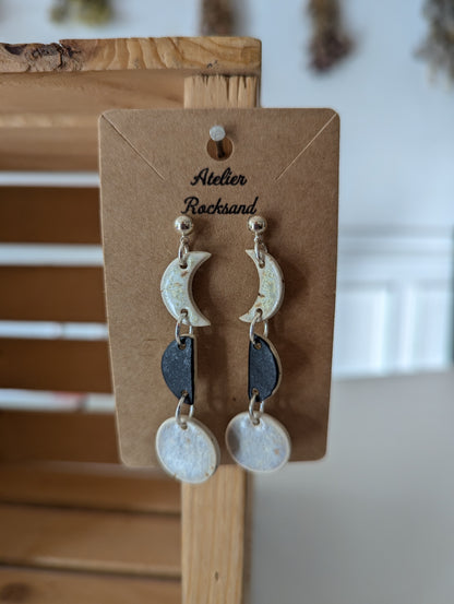 Earrings: Rocksand