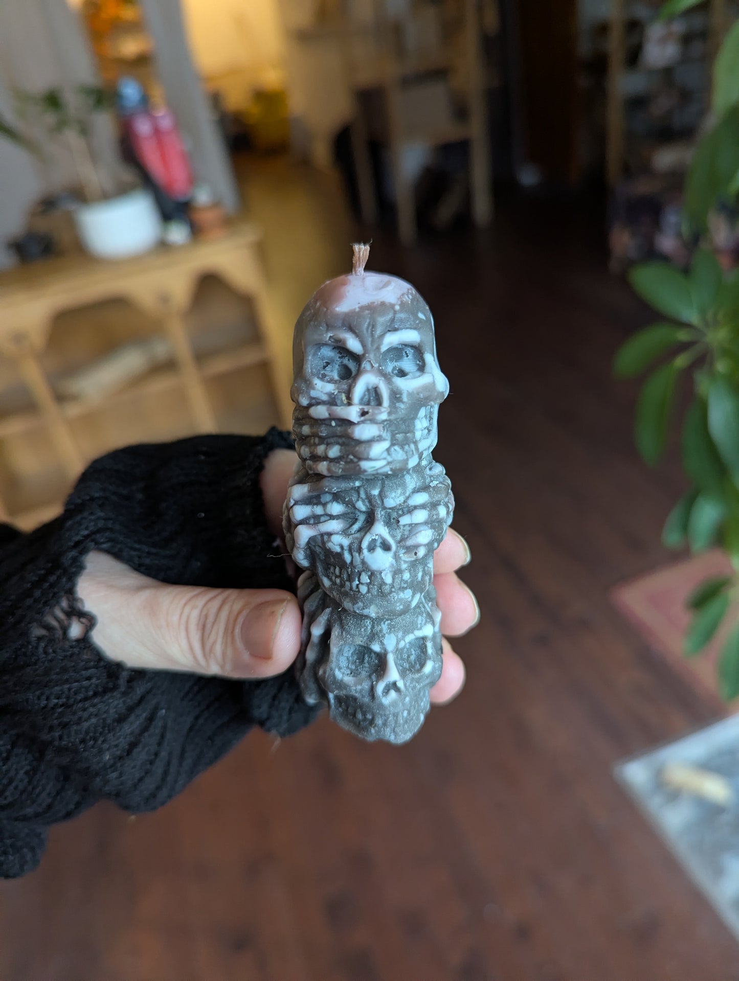 Bougie de cire d'abeilles: Pillier 3 têtes