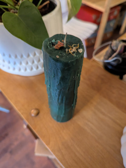 Bougie de cire d'abeilles: pillier