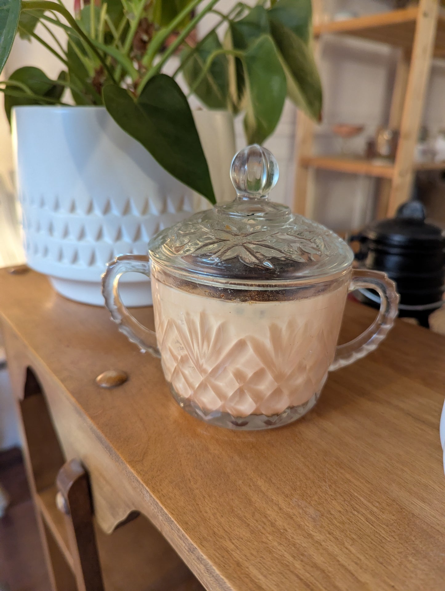 Bougie de soya | Ambre et Pêche