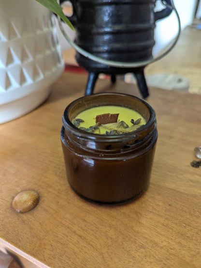 Soy candle | wooden wick | Citronella