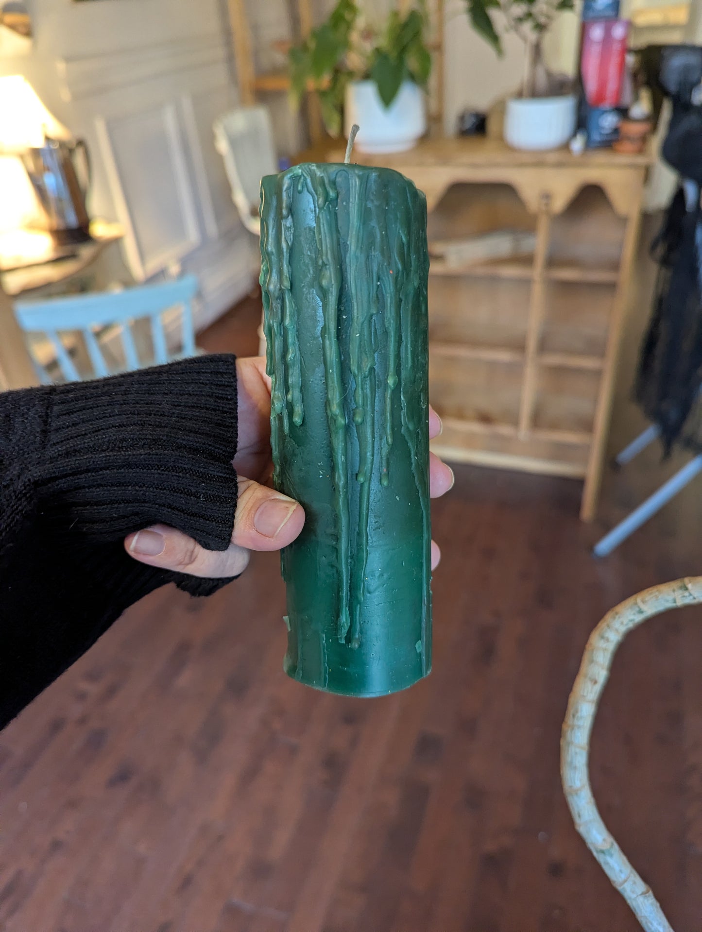 Bougie de cire d'abeilles: pillier