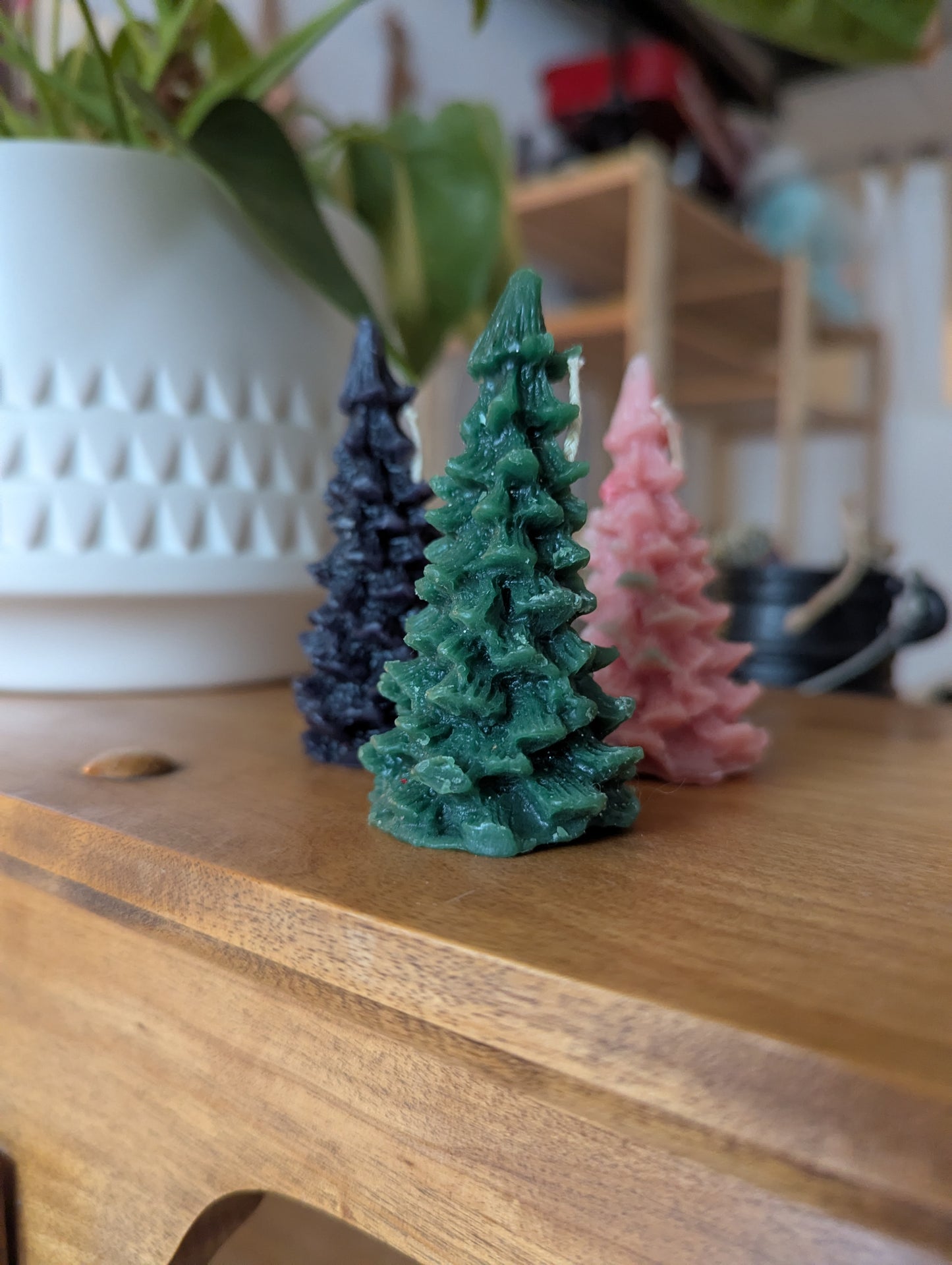 Bougie de cire d'abeilles: Sapin