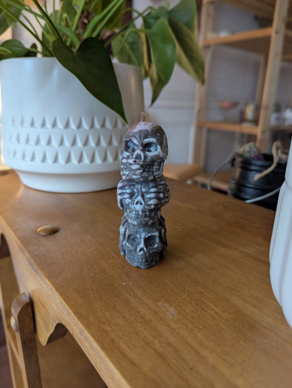 Bougie de cire d'abeilles: Pillier 3 têtes