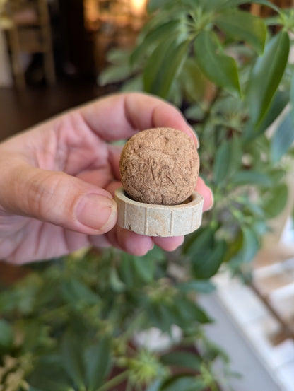 Cinnamon bombs with burner