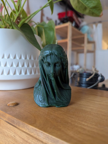 Bougie de cire d'abeilles: Voilage